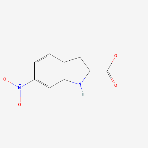 methyl 6-nitro-2,3-dihydro-1H-indole-2-carboxylate (CAS: 1239588-08-9) - Related Chemical Product