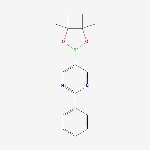 2-phenyl-5-(4,4,5,5-tetramethyl-1,3,2-dioxaborolan-2-yl)pyrimidine (CAS: 1319255-85-0) - Related Chemical Product