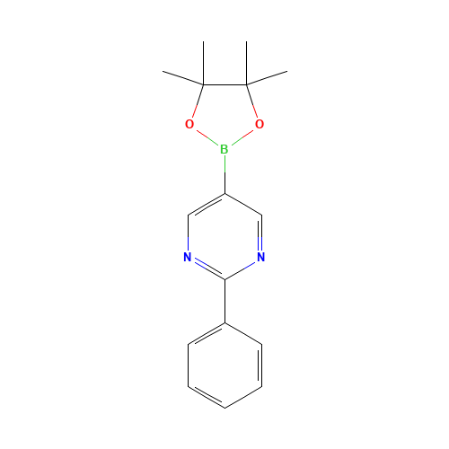 2-phenyl-5-(4,4,5,5-tetramethyl-1,3,2-dioxaborolan-2-yl)pyrimidine (CAS: 1319255-85-0) - Related Chemical Product