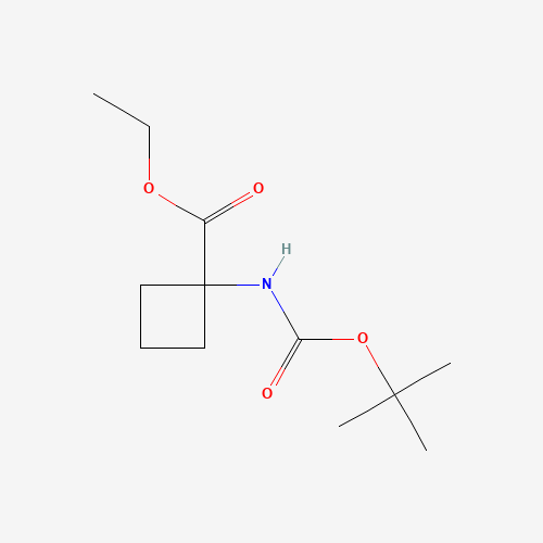 ethyl 1-[(2-methylpropan-2-yl)oxycarbonylamino]cyclobutane-1-carboxylate (CAS: 163554-54-9) - Related Chemical Product
