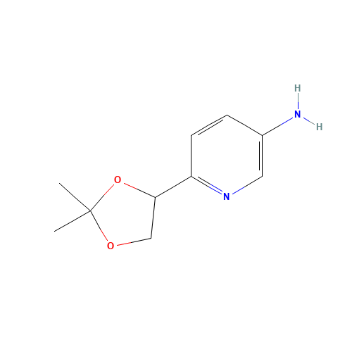 6-(2,2-dimethyl-1,3-dioxolan-4-yl)pyridin-3-amine (CAS: 1419604-69-5) - Related Chemical Product