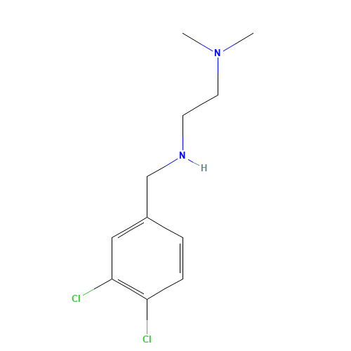 N-[(3,4-dichlorophenyl)methyl]-N',N'-dimethylethane-1,2-diamine (CAS: 91429-04-8) - Related Chemical Product