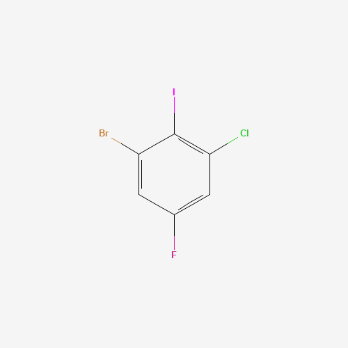 1-bromo-3-chloro-5-fluoro-2-iodobenzene (CAS: 1000577-66-1) - Related Chemical Product