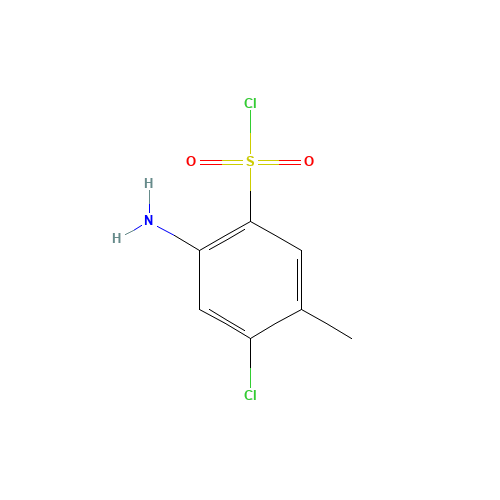 2-amino-4-chloro-5-methylbenzenesulfonyl chloride (CAS: 104613-64-1) - Related Chemical Product
