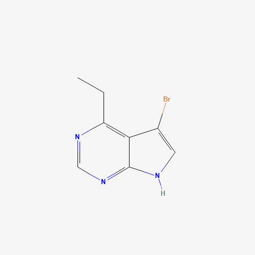 5-bromo-4-ethyl-7H-pyrrolo[2,3-d]pyrimidine (CAS: 1168106-51-1) - Related Chemical Product