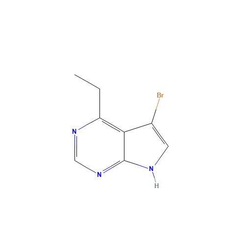 5-bromo-4-ethyl-7H-pyrrolo[2,3-d]pyrimidine (CAS: 1168106-51-1) - Related Chemical Product