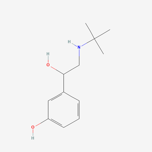 3-[2-(tert-butylamino)-1-hydroxyethyl]phenol (CAS: 36674-60-9) - Related Chemical Product
