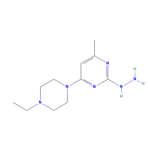 [4-(4-ethylpiperazin-1-yl)-6-methylpyrimidin-2-yl]hydrazine (CAS: 1372798-85-0) - Related Chemical Product