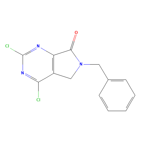 6-benzyl-2,4-dichloro-5H-pyrrolo[3,4-d]pyrimidin-7-one (CAS: 1207368-82-8) - Related Chemical Product