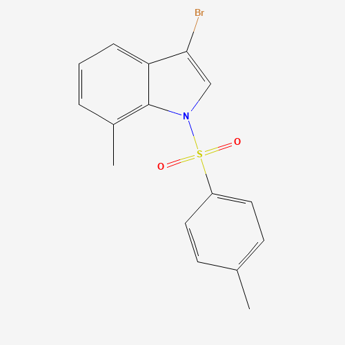 3-bromo-7-methyl-1-(4-methylphenyl)sulfonylindole (CAS: 887338-40-1) - Related Chemical Product