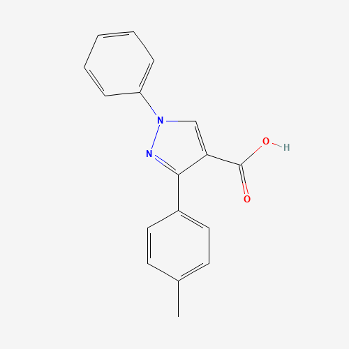 3-(4-methylphenyl)-1-phenylpyrazole-4-carboxylic acid (CAS: 380910-52-1) - Related Chemical Product