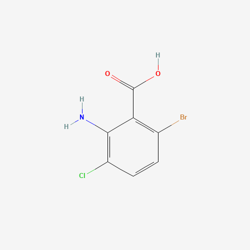 2-amino-6-bromo-3-chlorobenzoic acid (CAS: 1340518-19-5) - Related Chemical Product