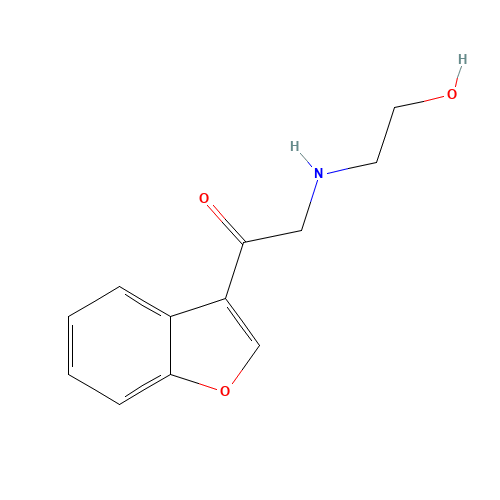 1-(1-benzofuran-3-yl)-2-(2-hydroxyethylamino)ethanone (CAS: 1262146-36-0) - Related Chemical Product
