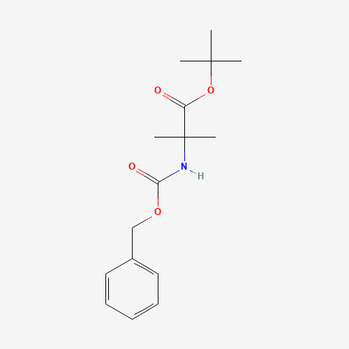 tert-butyl 2-methyl-2-(phenylmethoxycarbonylamino)propanoate (CAS: 4512-31-6) - Related Chemical Product