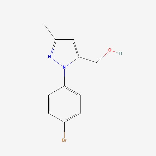 [2-(4-bromophenyl)-5-methylpyrazol-3-yl]methanol (CAS: 1000705-70-3) - Related Chemical Product