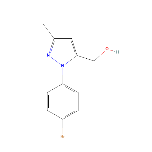 [2-(4-bromophenyl)-5-methylpyrazol-3-yl]methanol (CAS: 1000705-70-3) - Related Chemical Product