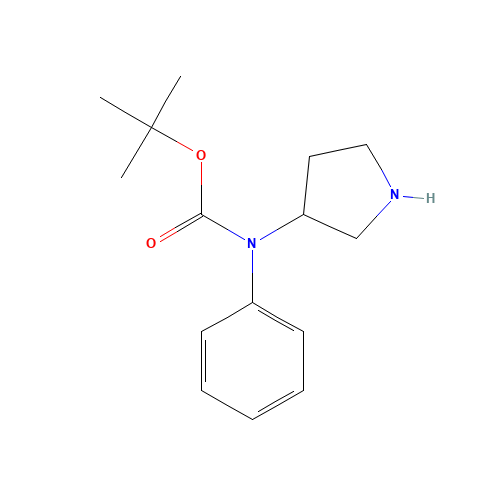 tert-butyl N-phenyl-N-pyrrolidin-3-ylcarbamate (CAS: 1443741-55-6) - Related Chemical Product