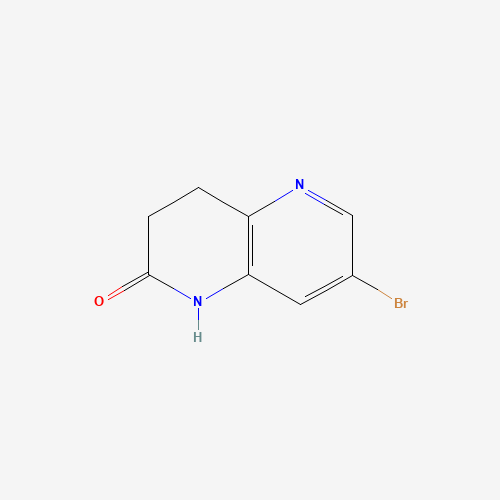 7-bromo-3,4-dihydro-1H-1,5-naphthyridin-2-one (CAS: 1256834-74-8) - Related Chemical Product