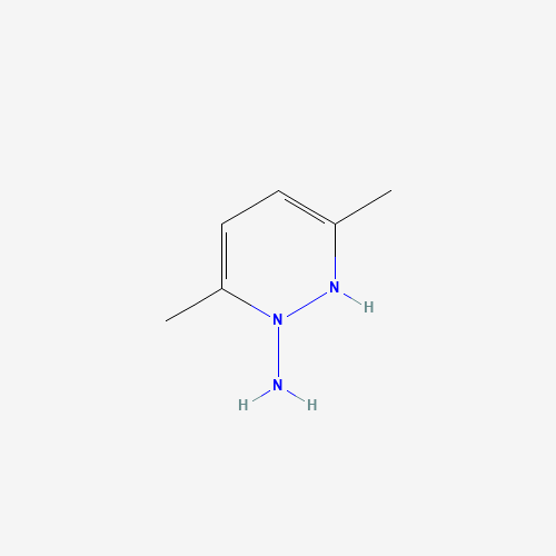 3,6-dimethyl-1H-pyridazin-2-amine (CAS: 98549-28-1) - Chemical Structure and Molecular Formula 