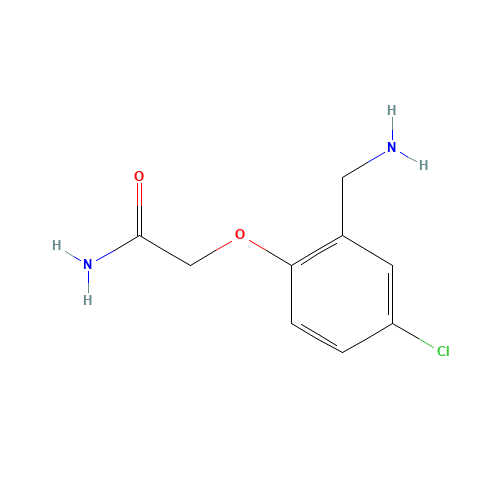2-[2-(aminomethyl)-4-chlorophenoxy]acetamide (CAS: 195517-93-2) - Related Chemical Product