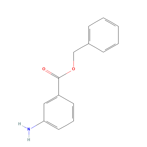 benzyl 3-aminobenzoate (CAS: 80787-43-5) - Chemical Structure and Molecular Formula 