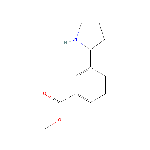 methyl 3-pyrrolidin-2-ylbenzoate (CAS: 908334-14-5) - Related Chemical Product