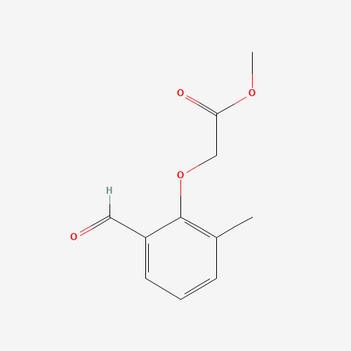 methyl 2-(2-formyl-6-methylphenoxy)acetate (CAS: 24582-03-4) - Related Chemical Product