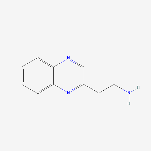 2-quinoxalin-2-ylethanamine (CAS: 500727-73-1) - Chemical Structure and Molecular Formula 