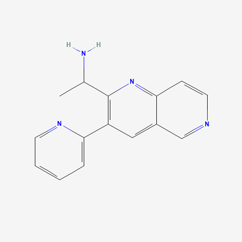 1-(3-pyridin-2-yl-1,6-naphthyridin-2-yl)ethanamine (CAS: 1259521-27-1) - Related Chemical Product