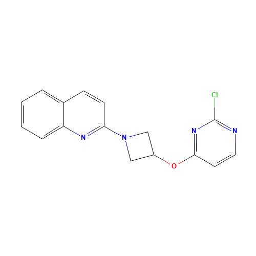 2-[3-(2-chloropyrimidin-4-yl)oxyazetidin-1-yl]quinoline (CAS: 1350607-58-7) - Related Chemical Product