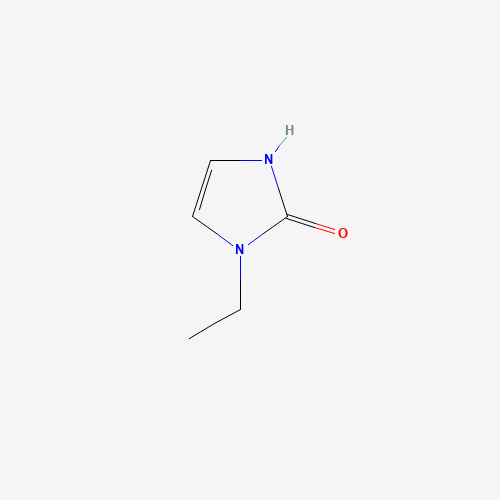 3-ethyl-1H-imidazol-2-one (CAS: 115869-19-7) - Chemical Structure and Molecular Formula 