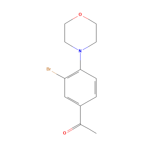 1-(3-bromo-4-morpholin-4-ylphenyl)ethanone (CAS: 957066-05-6) - Related Chemical Product