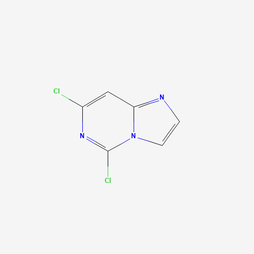5,7-dichloroimidazo[1,2-c]pyrimidine (CAS: 85989-61-3) - Chemical Structure and Molecular Formula 