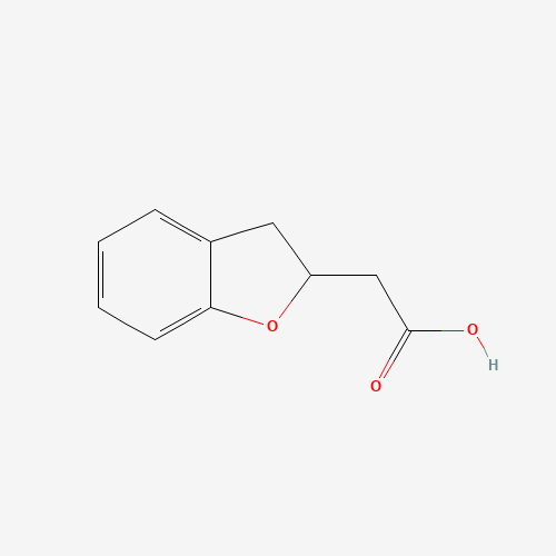 2-(2,3-dihydro-1-benzofuran-2-yl)acetic acid (CAS: 62590-78-7) - Related Chemical Product