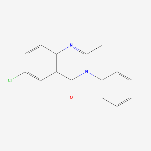 6-chloro-2-methyl-3-phenylquinazolin-4-one (CAS: 4248-11-7) - Related Chemical Product