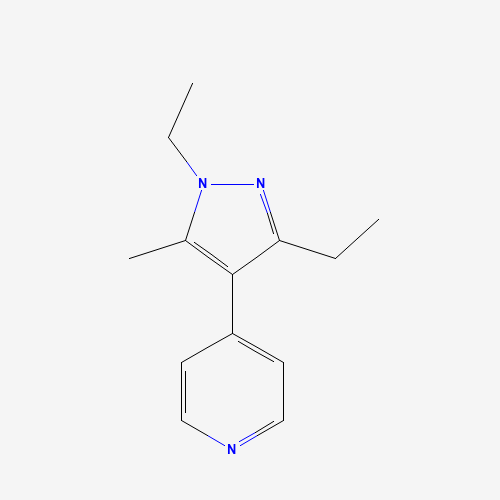 4-(1,3-diethyl-5-methylpyrazol-4-yl)pyridine (CAS: 419571-61-2) - Related Chemical Product