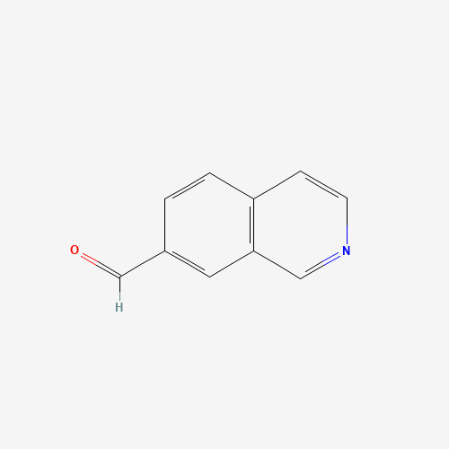 isoquinoline-7-carbaldehyde (CAS: 87087-20-5) - Chemical Structure and Molecular Formula 