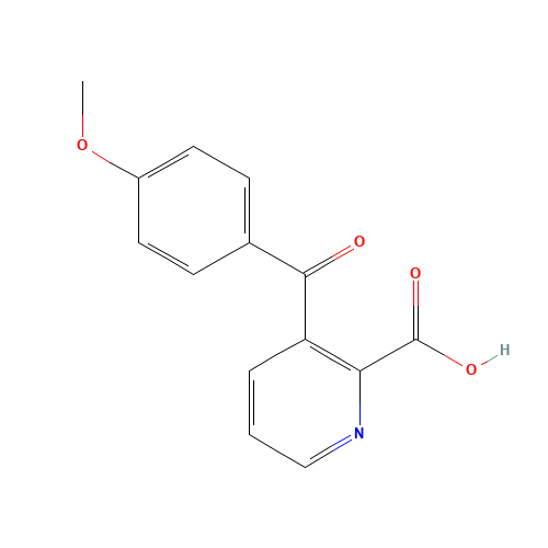 3-(4-methoxybenzoyl)pyridine-2-carboxylic acid (CAS: 116060-92-5) - Related Chemical Product