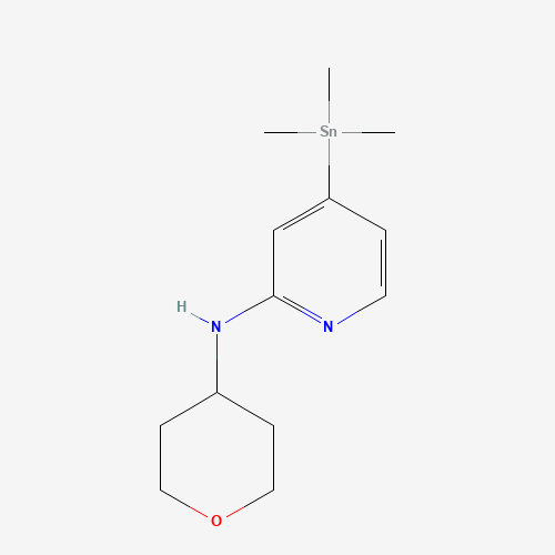 N-(oxan-4-yl)-4-trimethylstannylpyridin-2-amine (CAS: 1201675-00-4) - Related Chemical Product