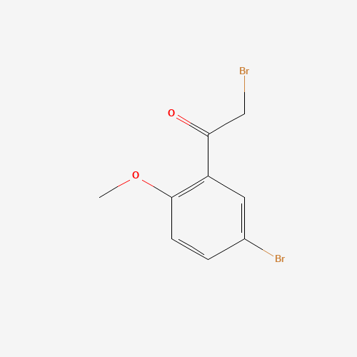 2-bromo-1-(5-bromo-2-methoxyphenyl)ethanone (CAS: 67639-58-1) - Related Chemical Product