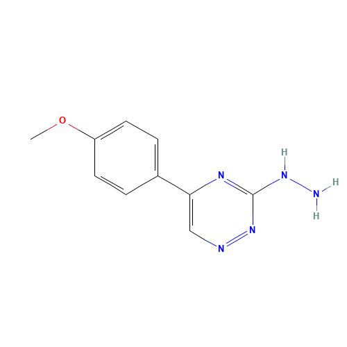 [5-(4-methoxyphenyl)-1,2,4-triazin-3-yl]hydrazine (CAS: 59318-41-1) - Related Chemical Product