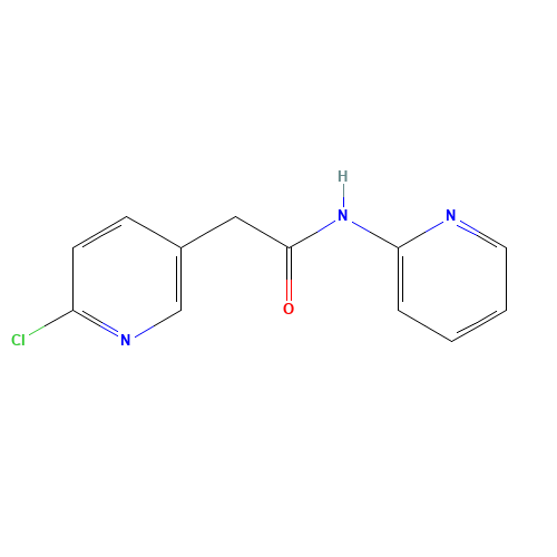 2-(6-chloropyridin-3-yl)-N-pyridin-2-ylacetamide (CAS: 1204652-01-6) - Related Chemical Product