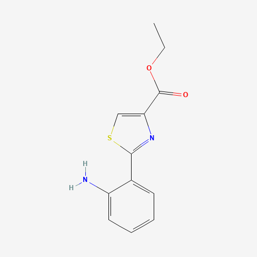 ethyl 2-(2-aminophenyl)-1,3-thiazole-4-carboxylate (CAS: 658076-43-8) - Related Chemical Product