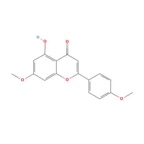 5-hydroxy-7-methoxy-2-(4-methoxyphenyl)chromen-4-one (CAS: 5128-44-9) - Related Chemical Product