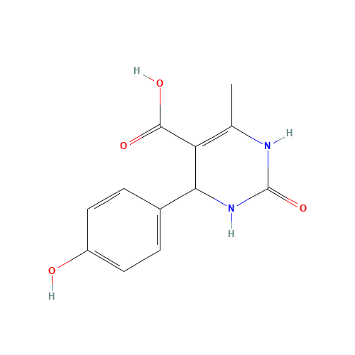 4-(4-hydroxyphenyl)-6-methyl-2-oxo-3,4-dihydro-1H-pyrimidine-5-carboxylic acid (CAS: 858269-05-3) - Related Chemical Product