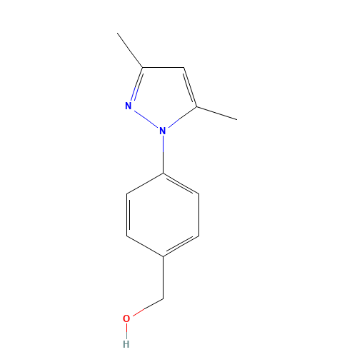 [4-(3,5-dimethylpyrazol-1-yl)phenyl]methanol (CAS: 934570-55-5) - Related Chemical Product