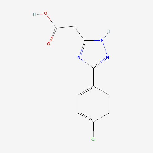 2-[3-(4-chlorophenyl)-1H-1,2,4-triazol-5-yl]acetic acid (CAS: 1203243-07-5) - Related Chemical Product