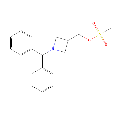 (1-benzhydrylazetidin-3-yl)methyl methanesulfonate (CAS: 162698-41-1) - Related Chemical Product