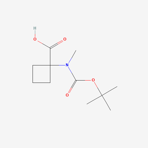 1-[methyl-[(2-methylpropan-2-yl)oxycarbonyl]amino]cyclobutane-1-carboxylic acid (CAS: 1202858-82-9) - Related Chemical Product