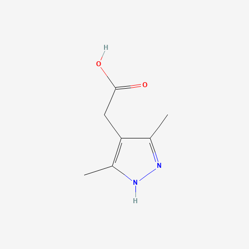 2-(3,5-dimethyl-1H-pyrazol-4-yl)acetic acid (CAS: 32701-75-0) - Related Chemical Product